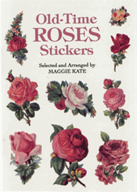 Stickersbog - Old Time Roses