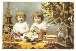 Genoptryk gamle danske julekort